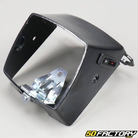 Headlight fairing with switch Peugeot 103 MVL,  Vogue,  Chrono... black