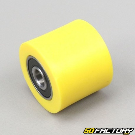 Roda de corrente universal para motocicleta 34mm amarelo