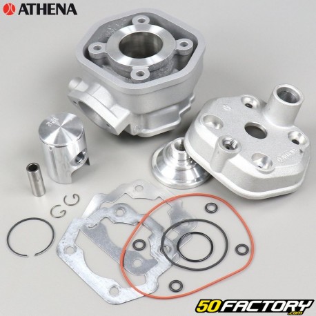 Cylindre piston Derbi Euro 2 avec culasse Athena