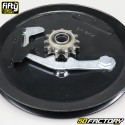 Complete reinforced 11D pulley with release MBK 51, Motobécane AV88... Fifty black