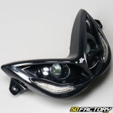 Headlight with leds MBK Nitro,  Yamaha Aerox (before 2013) black