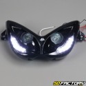 Headlight with leds MBK Nitro (1999 - 2012) Yamaha Aerox (1998 - 2012) 50 2T black