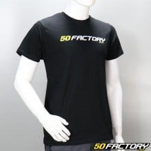 T-shirt 50 Factory nero