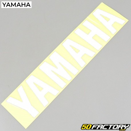 Autocollant origine Yamaha blanc