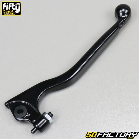 Front brake lever Derbi, Gilera , Italjet, Beta, Rieju ... Fifty  shiny black