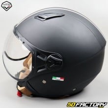 Vito Moda capacete jet preto fosco