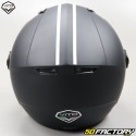 Helm Jet Vito Moda schwarz und weiß Größe XS