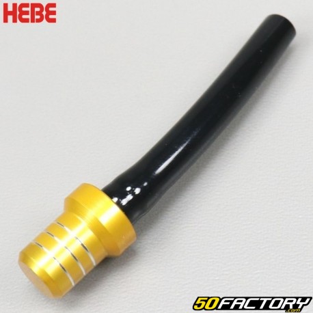 Anodized golden vent valve