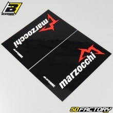 Stickers de fourche Blackbird Marzocchi noirs