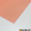 Air intake grille racing 30x30cm orange