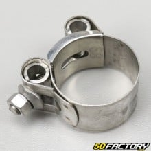 Stainless steel exhaust collar Ø26 to 28mm