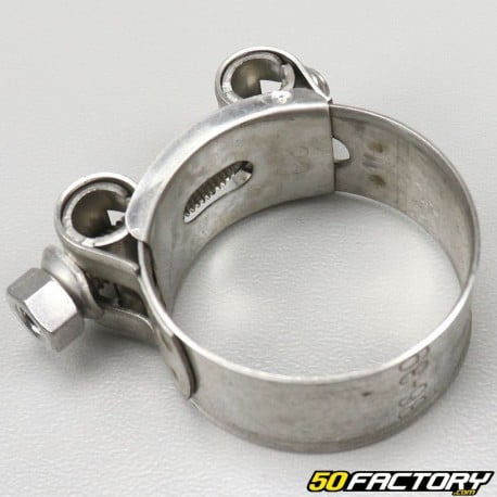 Stainless steel exhaust collar Ø36 to 39mm