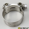 Stainless steel exhaust collar Ø36 to 39mm