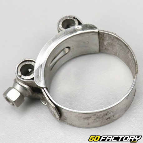 Stainless steel exhaust collar Ø48 to 51mm