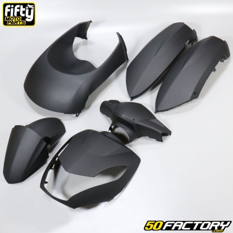 Kit di carenatura Peugeot Kisbee FIFTY nero opaco