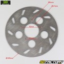 Disco de freno trasero Rieju RS1  et  MSA RSE                 199mm NG Brake Disc