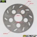 Rear brake disc Rieju RS1  et  MSA RSE 199mm NG Brake Disc