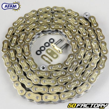 Catena rinforzata 428 (O-ring) Maglie 100 Afam  or