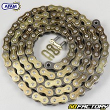 Chain 520 reinforced 108 links Afam gold