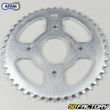 Coroa de aço 4 orifícios 46 dentes 428 Yamaha SR, TZR 125 Afam
