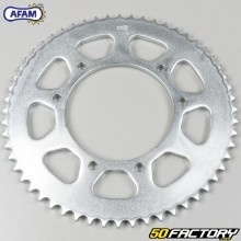 Rear sprocket 56 steel teeth 428 HM, Derbi,  Rieju,  Yamaha, 50, 125… Afam