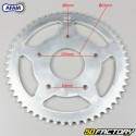 Rear sprocket 54 steel teeth 428 MH RX, MH7 125 Afam