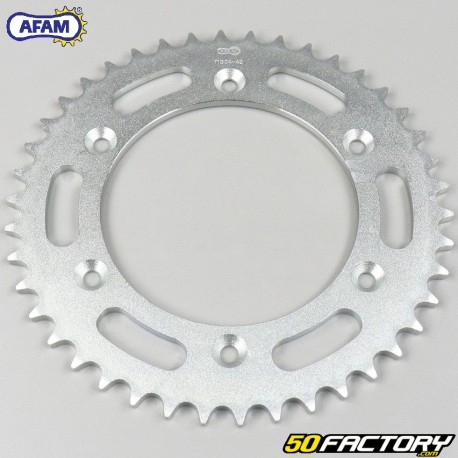 Rear sprocket 42 steel teeth 520 KTM Sting 125, XC-F 450, 505 ... Afam