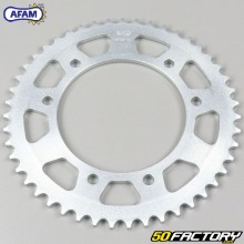 Rear sprocket 47 teeth steel 420 Derbi,  Rieju,  Yamaha,  Peugeot... Afam