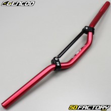 Guidon scooter alu Gencod rouge avec barre noire