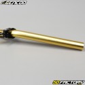 Aluminum scooter handlebar Gencod gold with black bar and foam