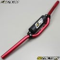 Aluminum scooter handlebar Gencod red with black bar and foam