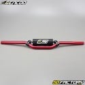 Aluminum scooter handlebar Gencod red with black bar and foam