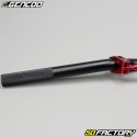 Aluminum scooter handlebar Gencod black with red bar
