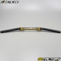 Aluminum scooter handlebar Gencod black with gold bar