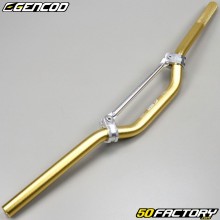 Aluminum scooter handlebar Gencod gold with silver bar