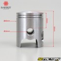 Piston Minarelli horizontal liquide et vertical air MBK Nitro, Yamaha Aerox…. 50 2T Barikit 40mm