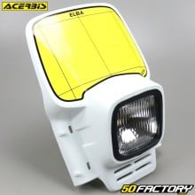 Headlight fairing Acerbis Elba white