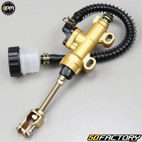 Rear brake master cylinder complete Derbi Senda,  Gilera,  Aprilia,  Suzuki adaptable gold