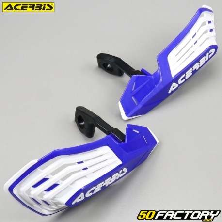 Protèges mains Acerbis X-Future bleu et blanc