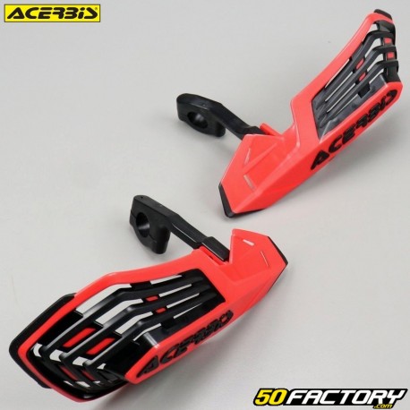 Carenado protector de manos
 Acerbis X-futuro rojo y negro