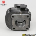 Cylindre piston fonte Minarelli horizontal air MBK Booster, Yamaha Bw's… 50 2T Barikit avec culasse