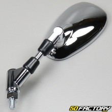 Left rearview mirror Yamaha YBR Custom 125 (from 2008) chrome