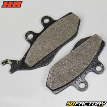 Pastilhas de freio orgânicas Yamaha TZR 50, Derbi DRD Racing 50, Beta RR Enduro Origem 50 ... HM