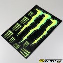 Planche de stickers Monster Energy Holeshot