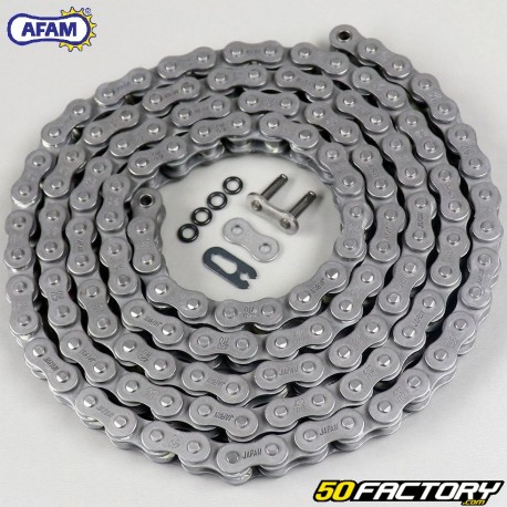 420 reinforced chain (O-rings) 128 links Afam gray