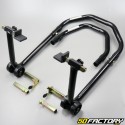 Black motorcycle stand stand crutch