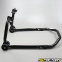 Black motorcycle stand stand crutch