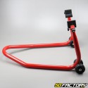 Red motorcycle stand lift