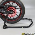 Black motorcycle stand stand crutch
