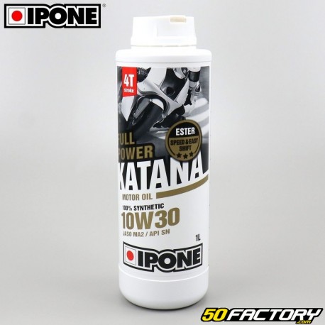 Engine Oil 4 10W30 Ipone Fullpower Katana 100% synthesis 1L